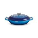Le Creuset Classic Cast Iron Shallow Casserole 30cm Azure additional 1