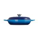 Le Creuset Classic Cast Iron Shallow Casserole 30cm Azure additional 3