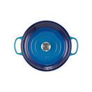 Le Creuset Classic Cast Iron Shallow Casserole 30cm Azure additional 4