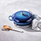 Le Creuset Classic Cast Iron Shallow Casserole 30cm Azure additional 6