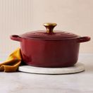 Le Creuset Classic Cast Iron Round Casserole 24cm Garnet additional 6