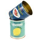 Rex London Storage Tins (2) Lemons &amp; Harissa additional 3
