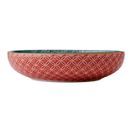 Mikasa Ceramic Pasta Bowl 21cm Leaf Print &amp; Geometric additional 2