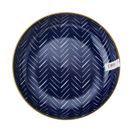 Mikasa Ceramic Pasta Bowl 21cm Indigo Chevron additional 5