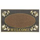 JVL Metallic Welcome Scraper Doormat 45x75cm 01-921 additional 1