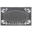JVL Metallic Welcome Scraper Doormat 45x75cm 01-921 additional 2