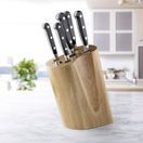 Sabatier Professional 5 Piece Kitchen Knife Set &amp; Oak Knife Block SABST20B03 additional 1