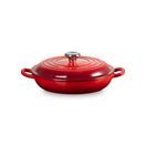 Le Creuset Cerise Signature Cast Iron Shallow Casserole Dish 22cm additional 4