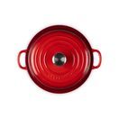 Le Creuset Cerise Signature Cast Iron Shallow Casserole Dish 22cm additional 6