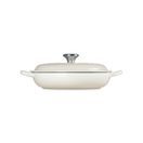 Le Creuset Meringue Signature Cast Iron Shallow Casserole Dish 22cm additional 4