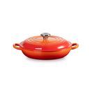 Le Creuset Volcanic Signature Cast Iron Shallow Casserole Dish 22cm additional 3