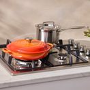 Le Creuset Volcanic Signature Cast Iron Shallow Casserole Dish 22cm additional 2