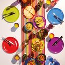 Colourworks Bright Melamine Salad Plate 23cm Assorted Set of 4 additional 2