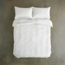 Deyongs 1846 Zig Zag White Duvet Set additional 4