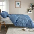 Deyongs 1846 Zig Zag Blue Duvet Set additional 4
