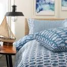 Lobster Creek Small Fish Reversible Bedding set additional 4