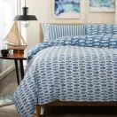 Lobster Creek Small Fish Reversible Bedding set additional 7