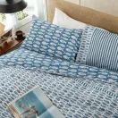 Lobster Creek Small Fish Reversible Bedding set additional 2