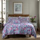 The Lyndon Company Misty Blue Soft Cotton Duvet Set with Cushion Cover additional 1