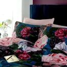 Deyongs Bold Peony Duvet Cover Set Blue additional 1