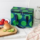 Recycled Insulated Lunch Bag Spotlight Green on Blue 29842 additional 1
