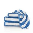 The Lyndon Company Boston Stripe Cotton Towels Royal Blue additional 2