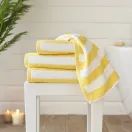 The Lyndon Company Boston Stripe Cotton Towels Yellow additional 1