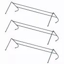 OurHouse Two Bar Radiator Airer SR20037 additional 1
