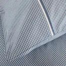 The Lyndon Company Gingham Bedlinen Duvet Cover Set Blue Gingham additional 2