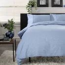 The Lyndon Company Gingham Bedlinen Duvet Cover Set Blue Gingham additional 1