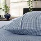 The Lyndon Company Gingham Bedlinen Duvet Cover Set Blue Gingham additional 3