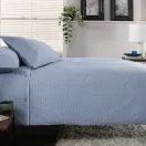 The Lyndon Company Gingham Bedlinen Duvet Cover Set Blue Gingham additional 4