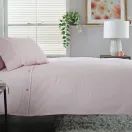 The Lyndon Company Gingham Bedlinen Duvet Cover Set Rose Gingham additional 3