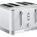 Russell Hobbs Inspire White Toaster 4 Slice additional 1