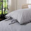 The Lyndon Company Soft Washed Cotton Bedlinen Duvet Cover Set Grey additional 4