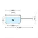 Judge Essentials Stainless Steel Saucepan 16cm HP05 additional 3