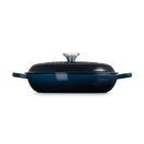 Le Creuset Classic Cast Iron Shallow Casserole 30cm Nuit additional 1