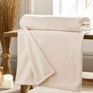 Throw Snuggle Touch Ivory 140x180cm additional 1