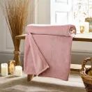 Throw Snuggle Touch Pink 140x180cm additional 1