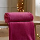 Throw Snuggle Touch Magenta 140x180cm additional 1