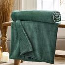Throw Snuggle Touch Forest Green 140x180cm additional 1