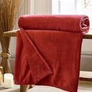 Throw Snuggle Touch Crimson 140x180cm additional 1