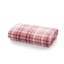 Throw Snuggle Check Pink 140x180cm additional 2