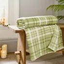 Throw Snuggle Check Sage 140x180cml additional 1