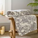 Deyongs Winter Forest Microfibre Printed Throw Dark Grey 140x180cm additional 1