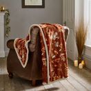 Deyongs Throw Autumnal Woodland Rust 130x170cm additional 3