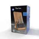 Robert Welch 7 Piece Angle Oak Knife Block Set additional 4