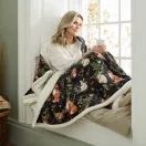 Deyongs Woodland Wildlife Green Heated Throw 140x180cm additional 1