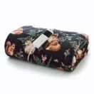 Deyongs Woodland Wildlife Green Heated Throw 140x180cm additional 3