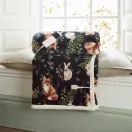 Deyongs Woodland Wildlife Green Heated Throw 140x180cm additional 2